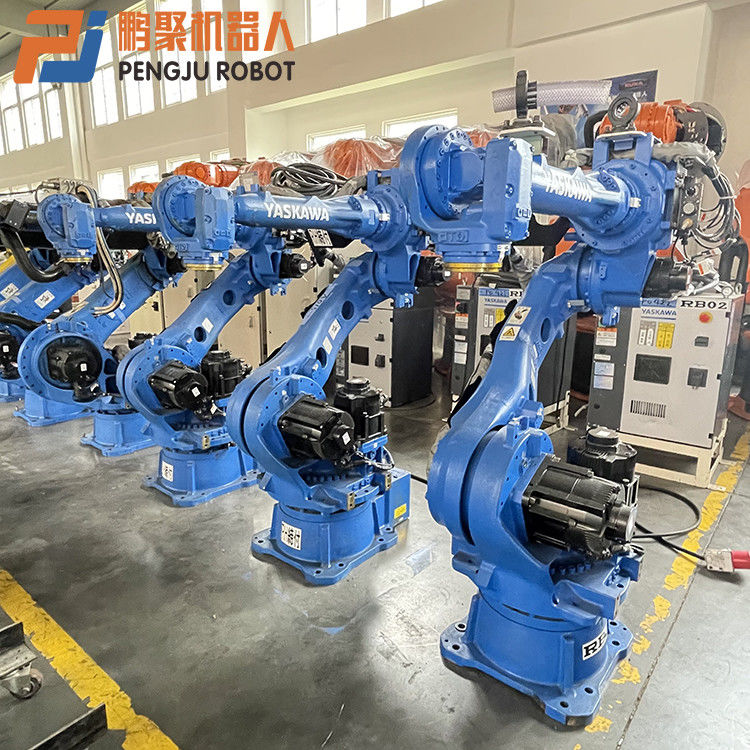 使用されたYASKAWA ロボット 関節型ロボット腕構造 弧の溶接,プレステンディング,パーツの取り扱い