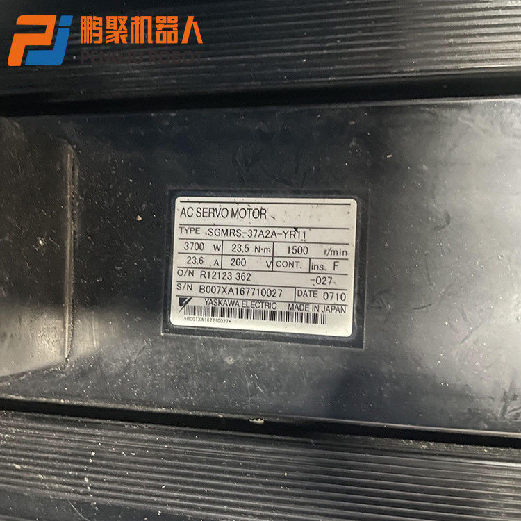 秒針のYaskawa 3700Wのサーボ モーターSGMRS-37A2A-YR11オリジナルの輸入