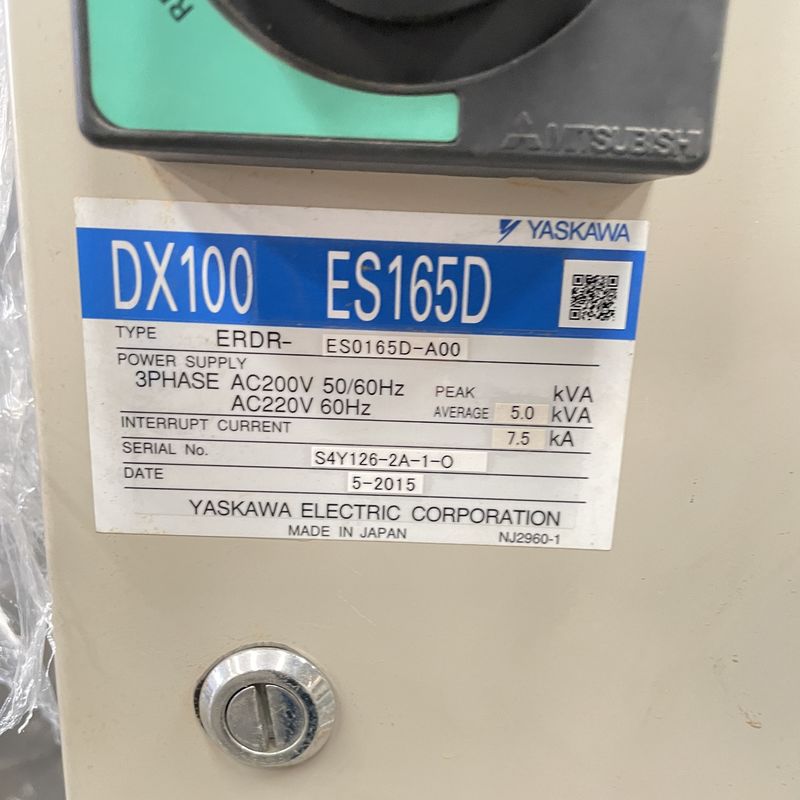 Yaskawa ES165D秒針のロボット自動溶接6つの軸線のロボットyaskawaのロボット切手自動販売機