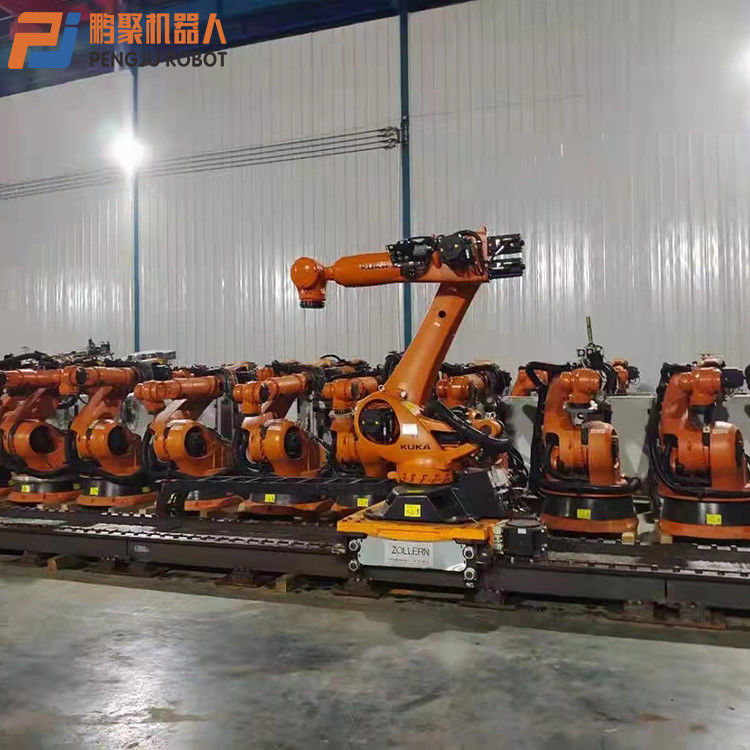 KR210 パレット化ロボット 6 重荷用の軸と床の設置