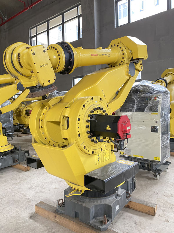 Fanuc M-900iA 350 中古ロボット 6 軸 2655mm Reach R30iA コントローラー パレット化などに最適