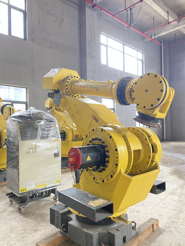 Fanuc M-900iA 350 中古ロボット 6 軸 2655mm Reach R30iA コントローラー パレット化などに最適