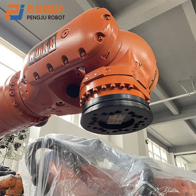 2700mm Reach Kuka ソフトウェア 溶接 ロボット 迅速で正確な溶接性能 特別オファー: KUKA KR210, 溶接からフライリングまでのすべての産業用アプリケーションのためのあなたのワンストップソリューション