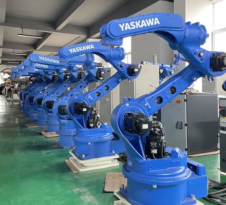 使用されたYaskawaのMH24によって連結されるロボット腕のフル オートのレーザ溶接のロボット