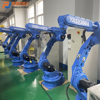 溶接する使用されたMOTOMAN Yaskawaの塗装ロボットパレットで運搬することを扱う