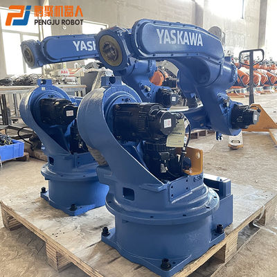 Yaskawa MH24は工業用ロボットの腕パレットで運搬する溶接マニュアル処理のロボットを使用した