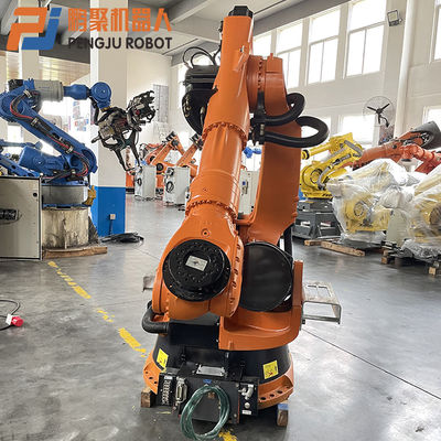 使用されたKukaのロボットKR210-2K 6軸線の多機能の円柱ロボット腕の低下