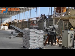 袋のパレットで運搬するロボットYaskawa ES165Nを扱う使用されたスポット溶接