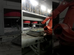 青い使用された6軸線のロボットYaskawa MH50のⅡ電子工学の組み立てロボット