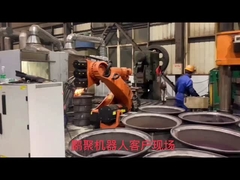 パレットで運搬することを扱うスポット溶接のための産業使用されたABBのロボットABB6640-235/2.55